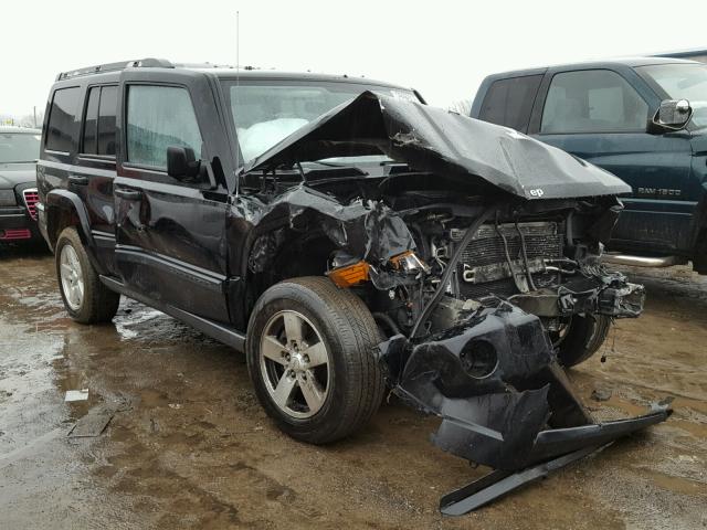 1J8HH48K56C281978 - 2006 JEEP COMMANDER შავი ფოტო 1