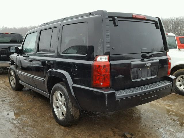 1J8HH48K56C281978 - 2006 JEEP COMMANDER შავი ფოტო 3
