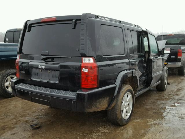 1J8HH48K56C281978 - 2006 JEEP COMMANDER შავი ფოტო 4