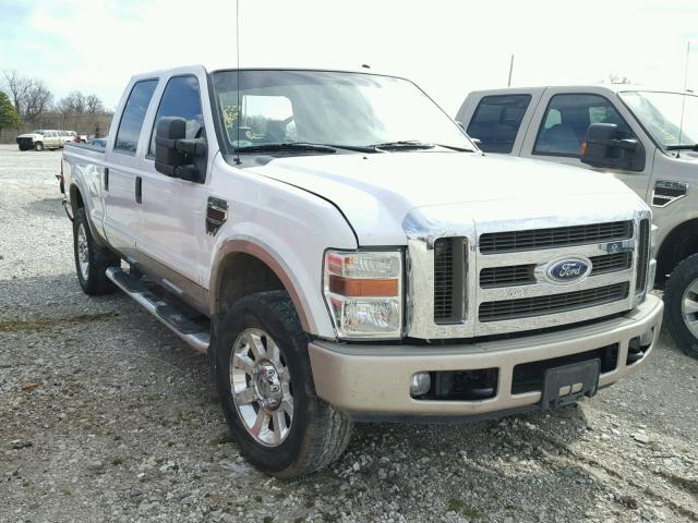 1FTSW21R78EB96663 - 2008 FORD F250 SUPER WHITE photo 1