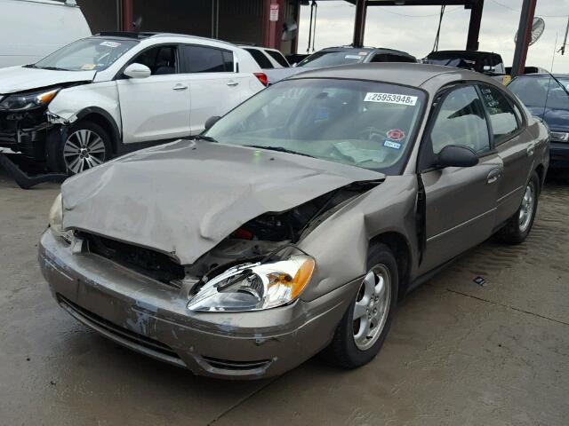 1FAFP53U87A214407 - 2007 FORD TAURUS SE TAN photo 2