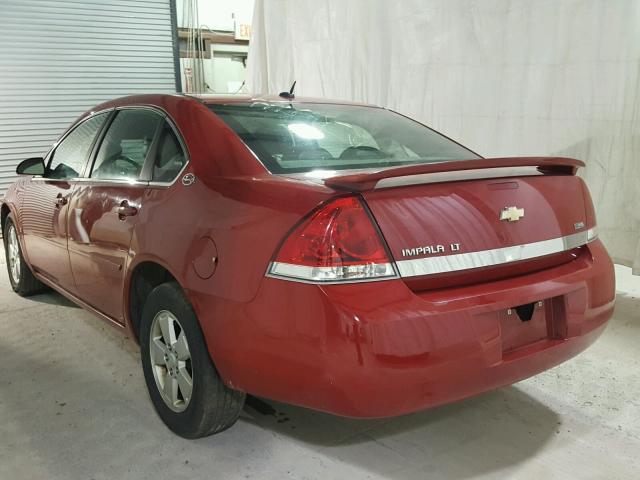 2G1WT58K581328804 - 2008 CHEVROLET IMPALA LT RED photo 3