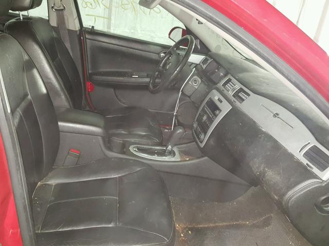 2G1WT58K581328804 - 2008 CHEVROLET IMPALA LT RED photo 5