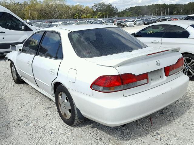 1HGCG16581A070344 - 2001 HONDA ACCORD EX WHITE photo 3