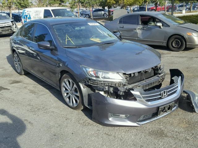 1HGCR2F55DA239045 - 2013 HONDA ACCORD SPO CHARCOAL photo 1