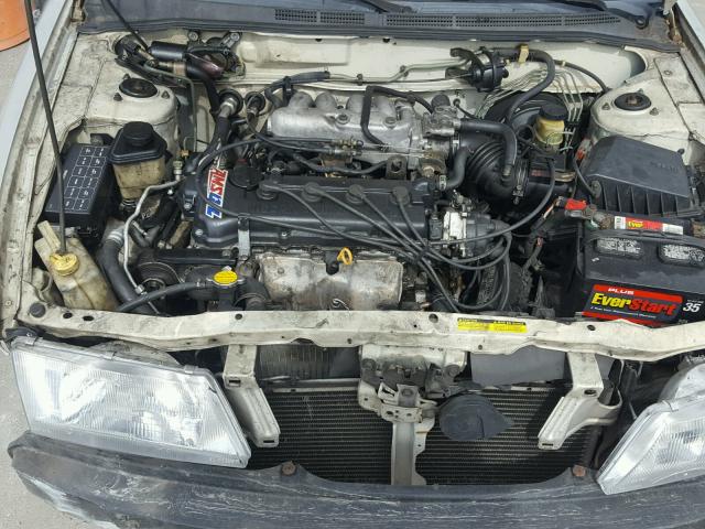 1N4AB41D4TC809405 - 1996 NISSAN SENTRA E SILVER photo 7