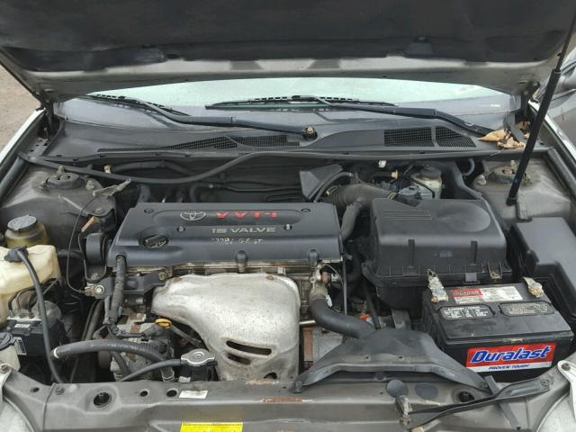 4T1BE30K44U904196 - 2004 TOYOTA CAMRY LE GRAY photo 7