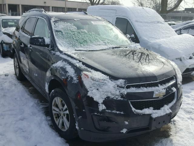 2CNFLEEC8B6211521 - 2011 CHEVROLET EQUINOX LT BLACK photo 1