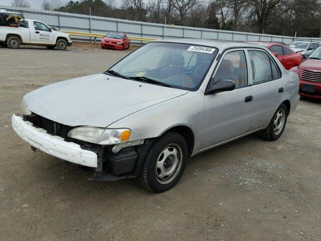 2T1BR12E1XC232989 - 1999 TOYOTA COROLLA VE SILVER photo 2