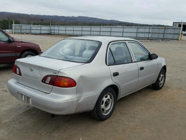 2T1BR12E1XC232989 - 1999 TOYOTA COROLLA VE SILVER photo 4