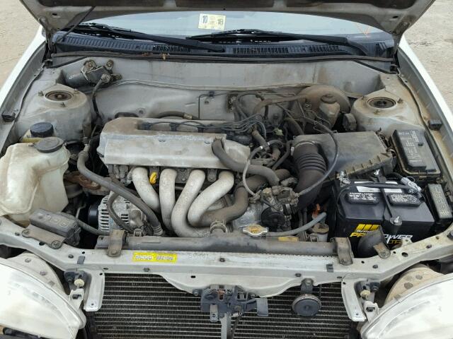 2T1BR12E1XC232989 - 1999 TOYOTA COROLLA VE SILVER photo 7