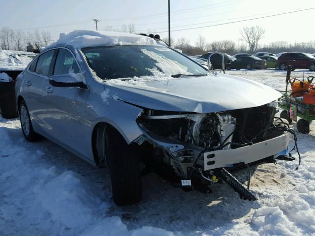 1G1ZD5ST4JF169445 - 2018 CHEVROLET MALIBU LT SILVER photo 1