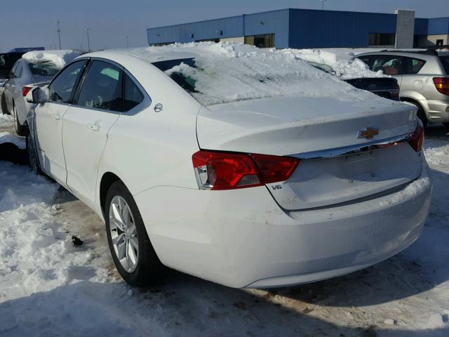 2G1105S39J9147314 - 2018 CHEVROLET IMPALA LT WHITE photo 3