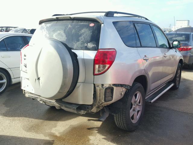 JTMZD35V565030768 - 2006 TOYOTA RAV4 SILVER photo 4