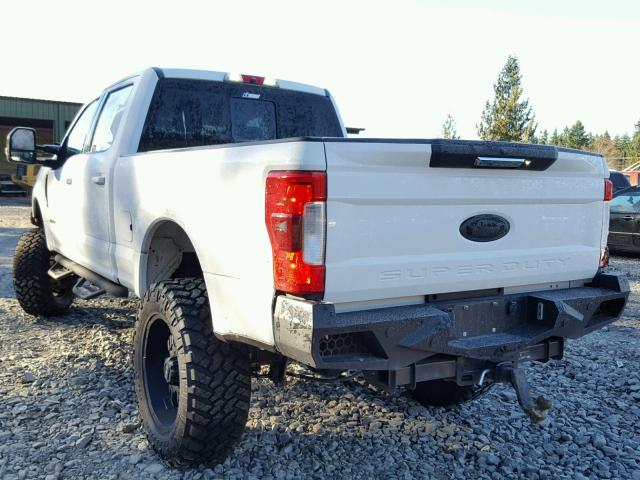 1FT7W2BT8HEE26677 - 2017 FORD F250 SUPER WHITE photo 3