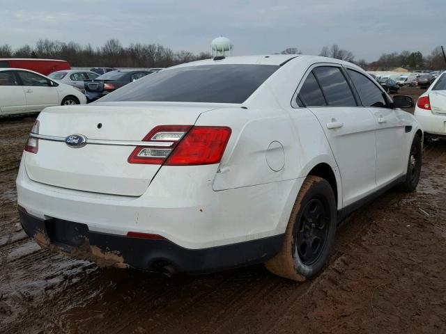 1FAHP2M86DG143273 - 2013 FORD TAURUS POL WHITE photo 4