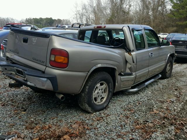 2GCEC19T0X1246383 - 1999 CHEVROLET SILVERADO BEIGE photo 4