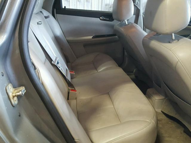 2G1WC58R779317316 - 2007 CHEVROLET IMPALA LT GRAY photo 6