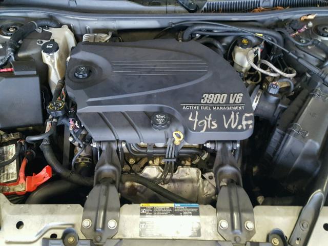 2G1WC58R779317316 - 2007 CHEVROLET IMPALA LT GRAY photo 7