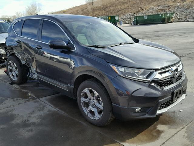 2HKRW2H84HH637788 - 2017 HONDA CR-V EXL BLACK photo 1