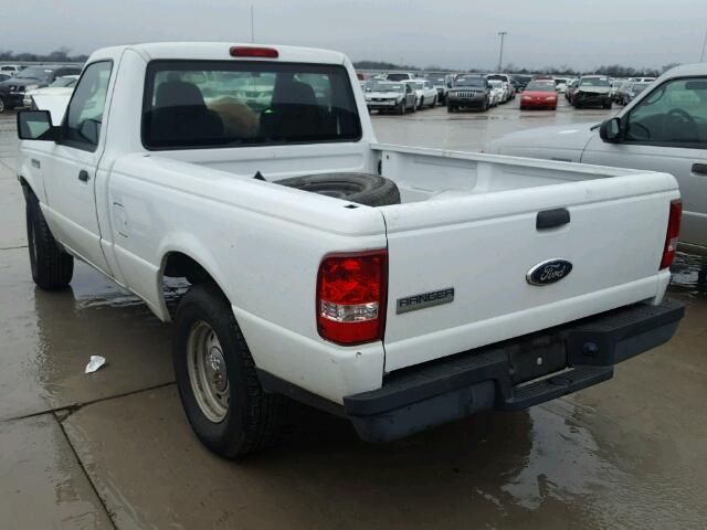 1FTYR10U46PA07826 - 2006 FORD RANGER WHITE photo 3