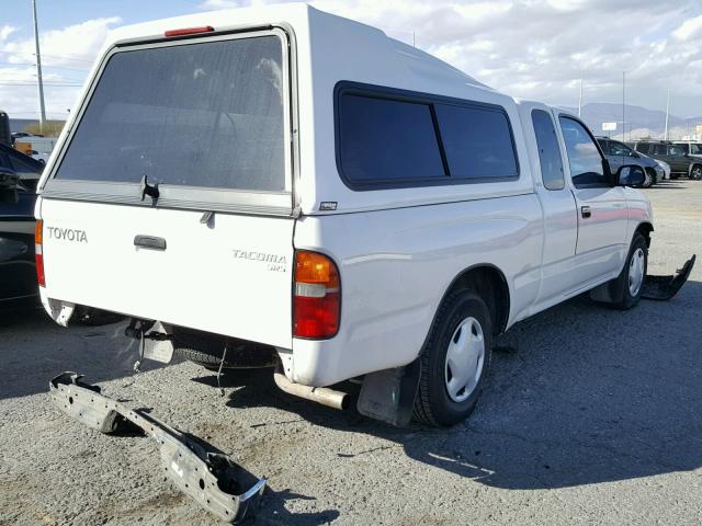 4TAVL52N7YZ573712 - 2000 TOYOTA TACOMA XTR WHITE photo 4