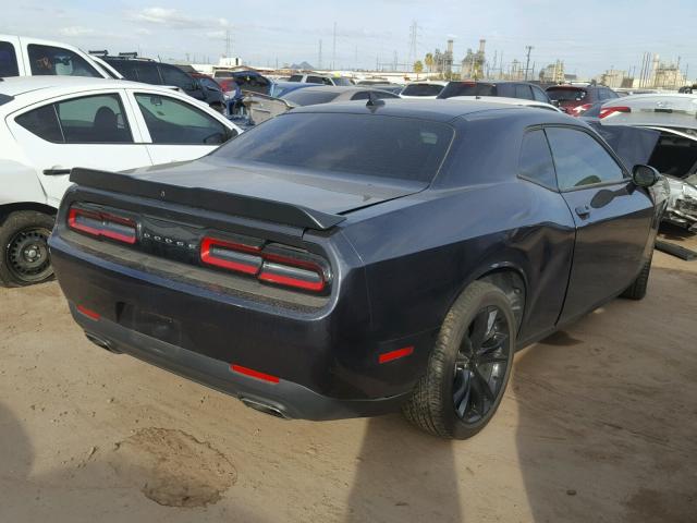 2C3CDZAG8GH323224 - 2016 DODGE CHALLENGER BLACK photo 4