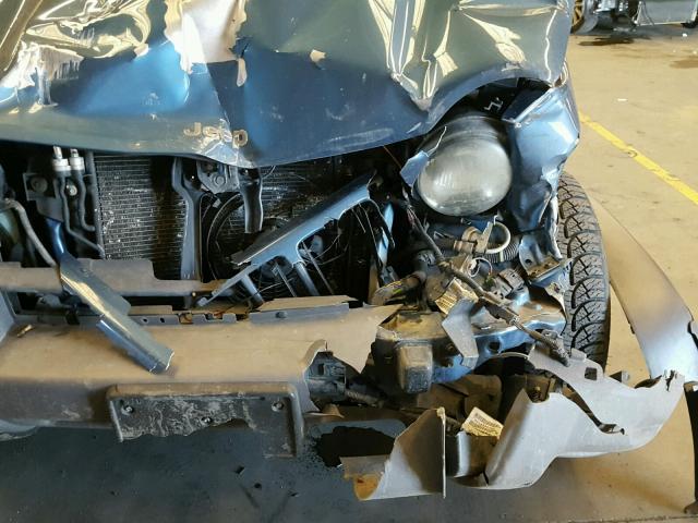 1J4GL48K83W618603 - 2003 JEEP LIBERTY SP BLUE photo 9