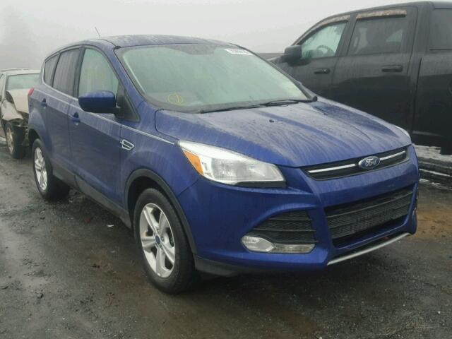 1FMCU9GX3FUC22232 - 2015 FORD ESCAPE SE BLUE photo 1