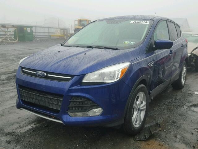 1FMCU9GX3FUC22232 - 2015 FORD ESCAPE SE BLUE photo 2