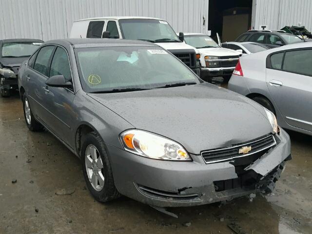 2G1WT58K679344431 - 2007 CHEVROLET IMPALA LT GRAY photo 1