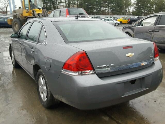 2G1WT58K679344431 - 2007 CHEVROLET IMPALA LT GRAY photo 3