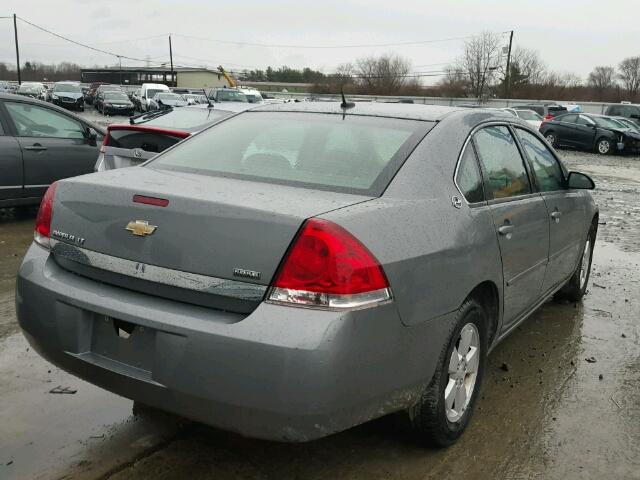 2G1WT58K679344431 - 2007 CHEVROLET IMPALA LT GRAY photo 4