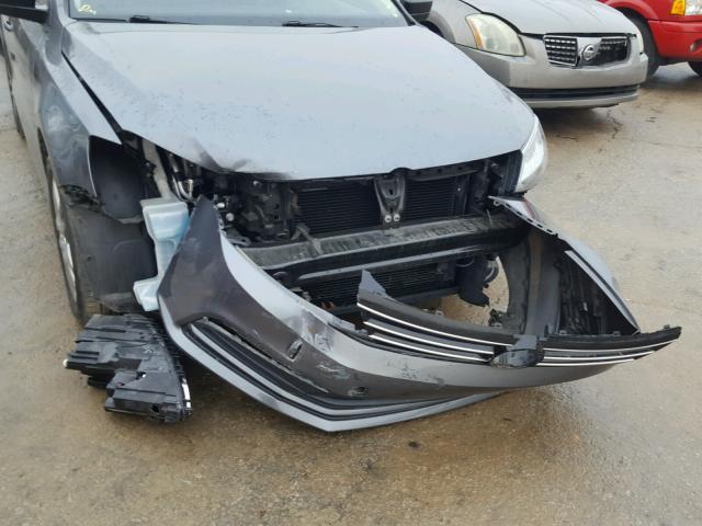 3VW2K7AJXFM350127 - 2015 VOLKSWAGEN JETTA BASE 银色 照片 9