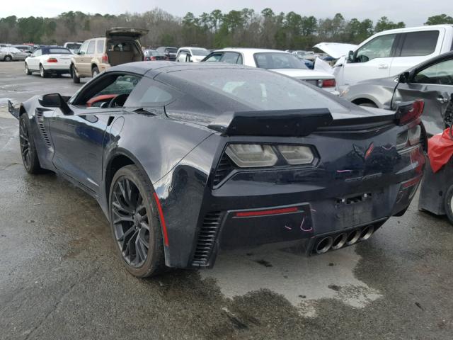 1G1YU2D67G5606273 - 2016 CHEVROLET CORVETTE 3 BLACK photo 3