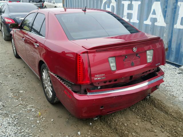 1G6DW67VX80112288 - 2008 CADILLAC STS RED photo 3