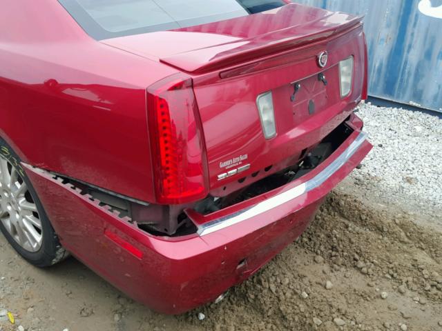 1G6DW67VX80112288 - 2008 CADILLAC STS RED photo 9