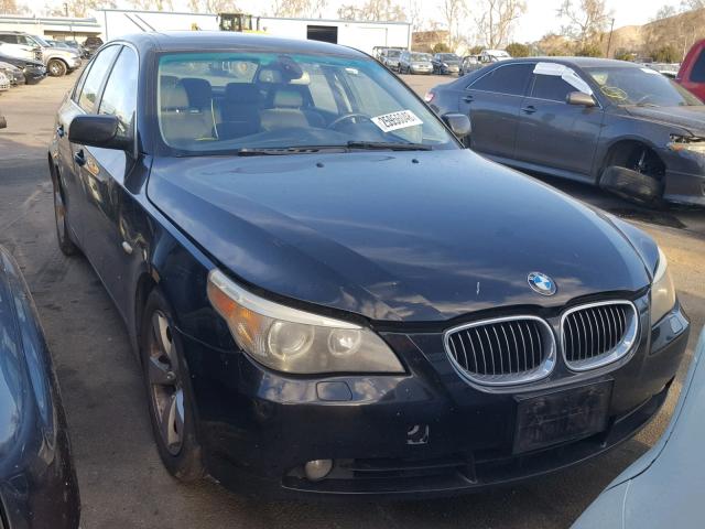 WBANE73577CM56297 - 2007 BMW 530 I BLACK photo 1