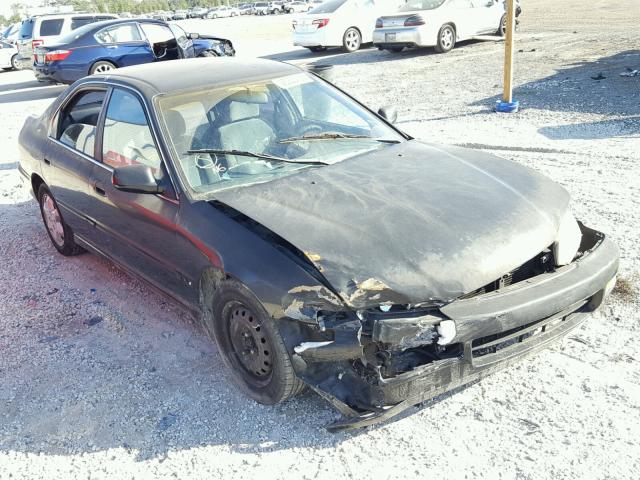 1HGCD5636TA286520 - 1996 HONDA ACCORD LX BLACK photo 1