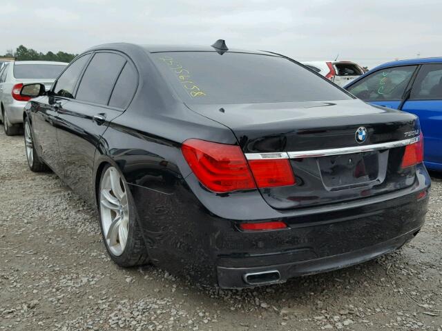 WBAKB8C51CC964289 - 2012 BMW 750LI BLACK photo 3