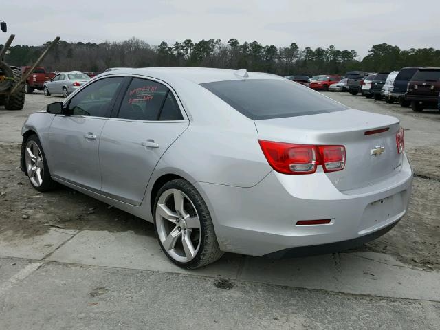 1G11F5RR6DF119717 - 2013 CHEVROLET MALIBU 2LT SILVER photo 3