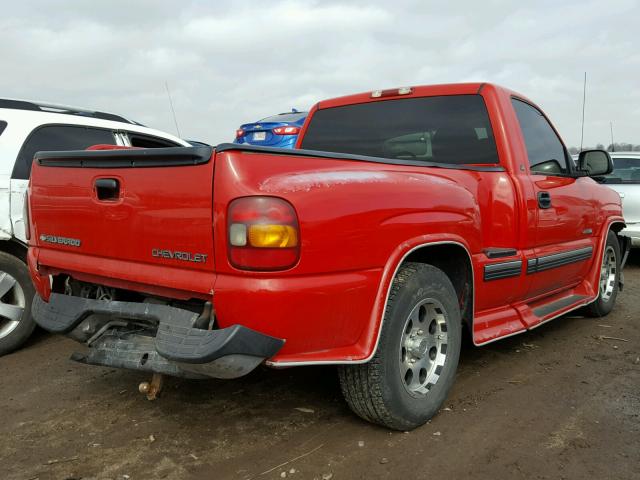 1GCEC14T31Z175296 - 2001 CHEVROLET SILVERADO GRAY photo 4