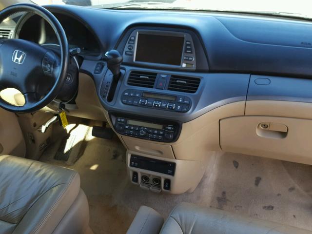 5FNRL38716B014047 - 2006 HONDA ODYSSEY EX WHITE photo 9