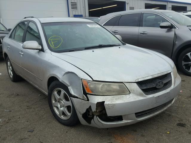 5NPEU46FX6H124205 - 2006 HYUNDAI SONATA GLS SILVER photo 1