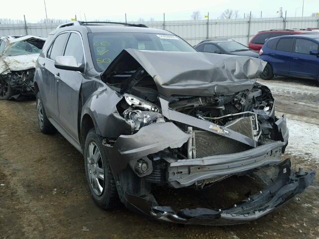 2GNFLGEK2C6369496 - 2012 CHEVROLET EQUINOX LT GRAY photo 1