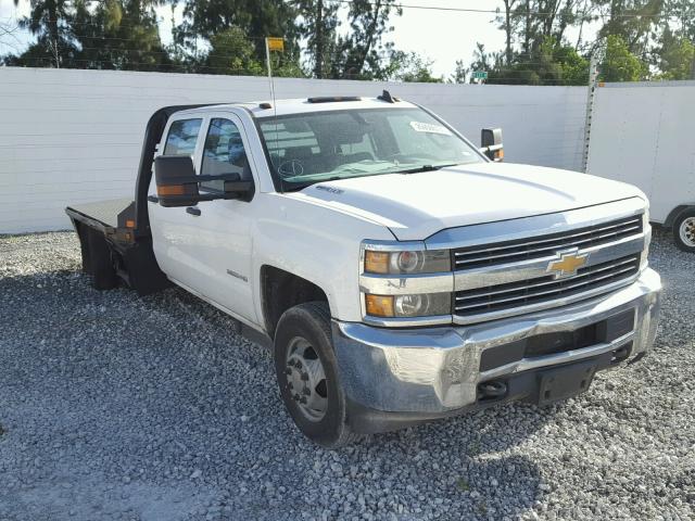 1GB4KYC8XFF578807 - 2015 CHEVROLET SILVERADO WHITE photo 1