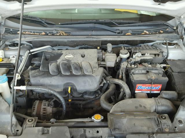 3N1AB61EX7L655777 - 2007 NISSAN SENTRA SILVER photo 7