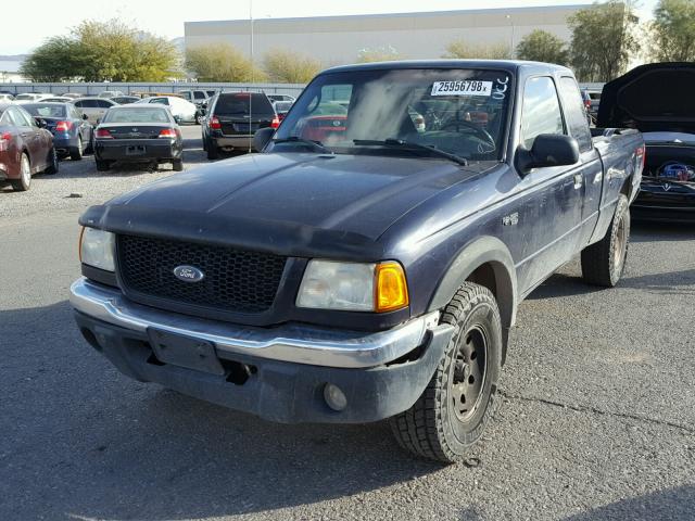 1FTZR45E62PB74903 - 2002 FORD RANGER SUP BLACK photo 2