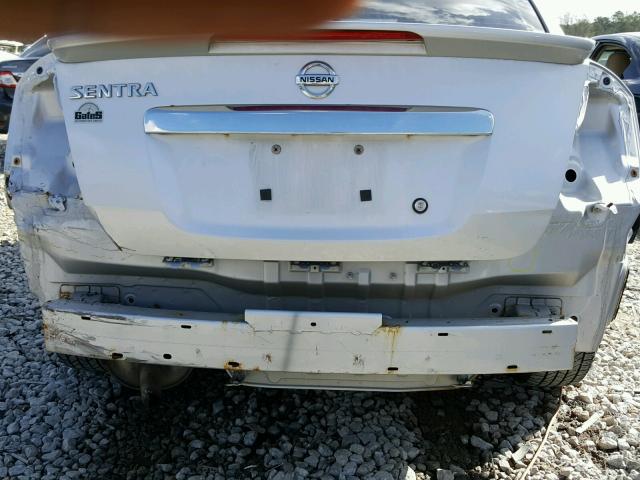 3N1AB6AP8BL664553 - 2011 NISSAN SENTRA 2.0 SILVER photo 9