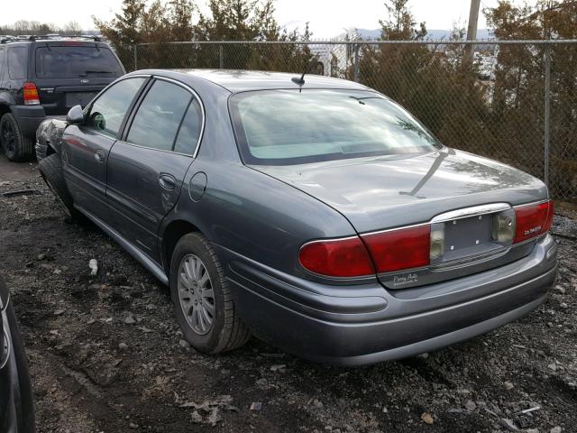 1G4HP54K15U191169 - 2005 BUICK LESABRE CU GRAY photo 3